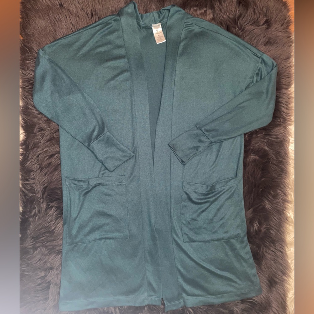 Members Mark Teal Cardigan